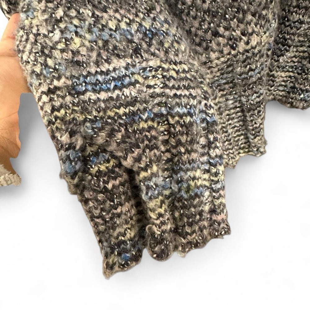 Free People Chunky Knit Cotton Candy Pullover - Large - Picture 4 of 6